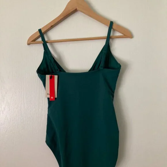 NWT POPILUSH Shapewear Solid Sculpting One-Piece Swimsuit - Picture 8 of 8
